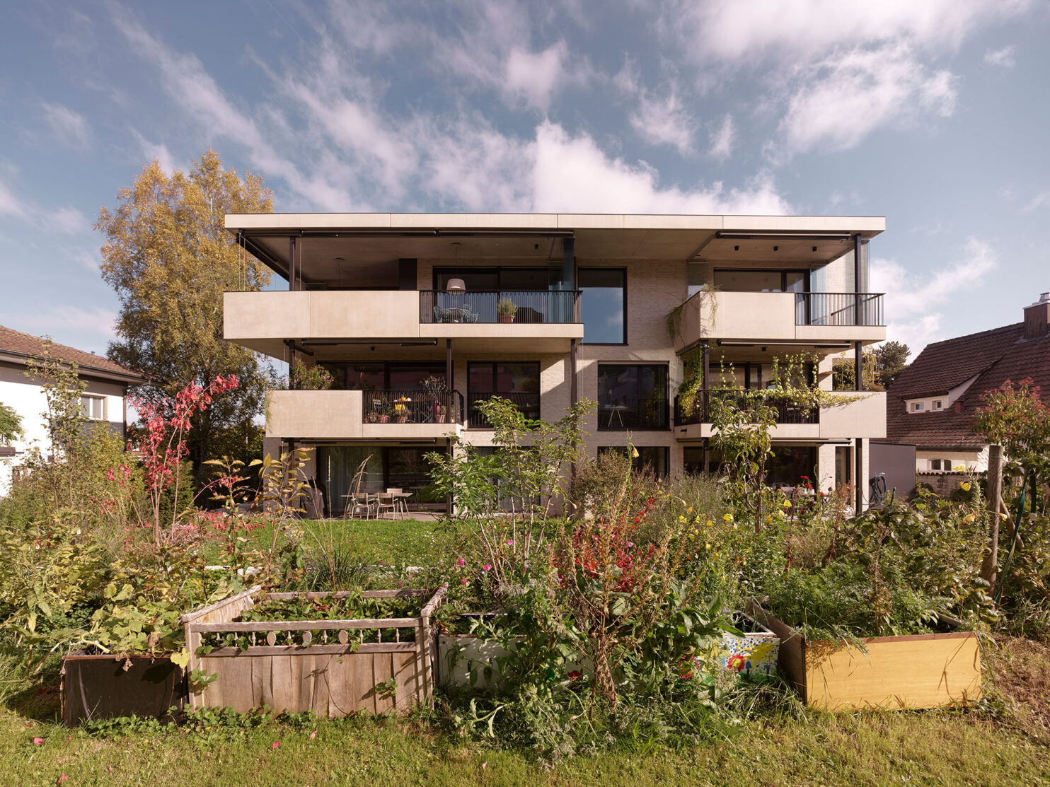 Neubau Mehrfamilienhaus in Wabern SKS Architekten Bern