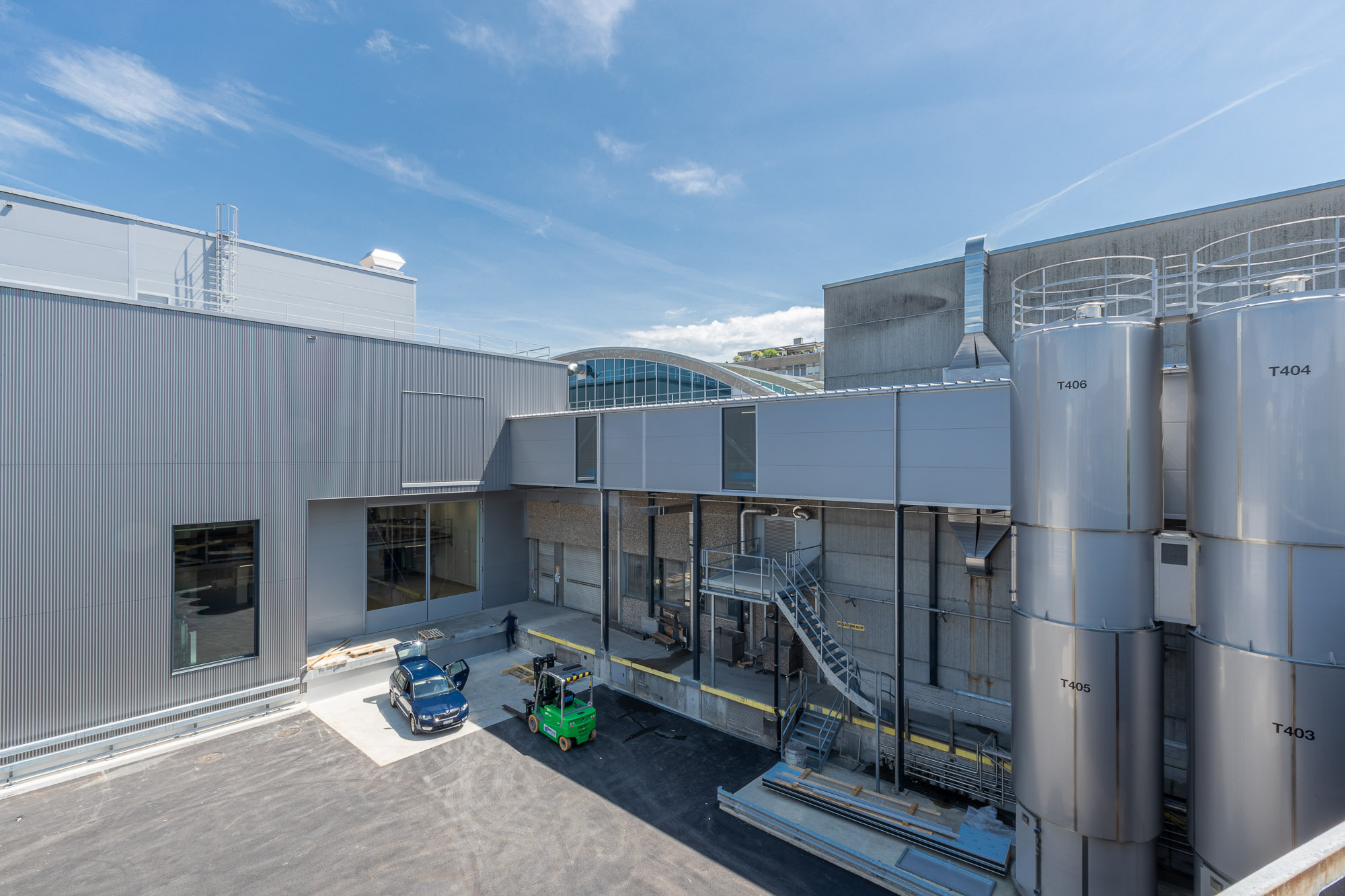 Neubau PET-Flaschenproduktion